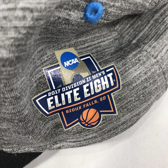 ELITE EIGHT 2017 Hat StrapBack Locker Room DIVISION II NCAA MENS BASKETBALL OSFM - Picture 3 of 14